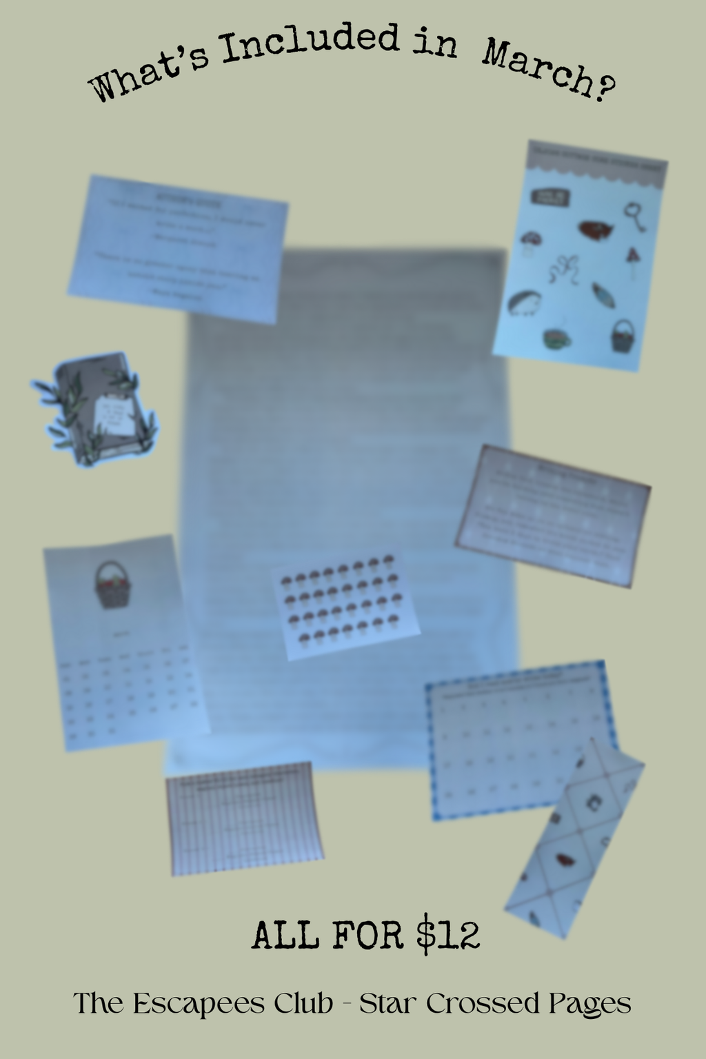 Snail Mail Club 03.2026 - The Escapees