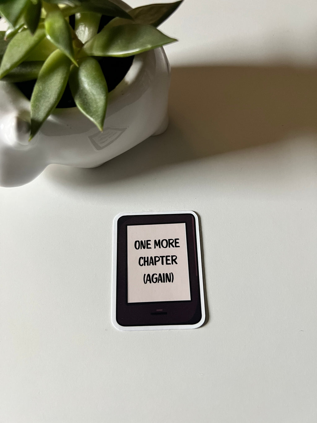 "One More Chapter (Again)" Waterproof Vinyl Sticker